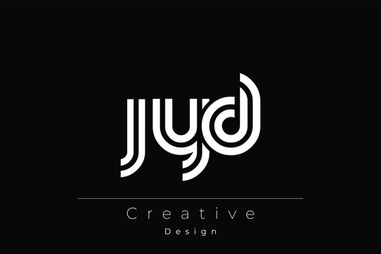 JYD Creative Unique Modern Letter Logo Design