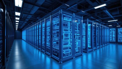 Architectural Network  Engineering Diagrams of Rack Systems in a Hosting Environment