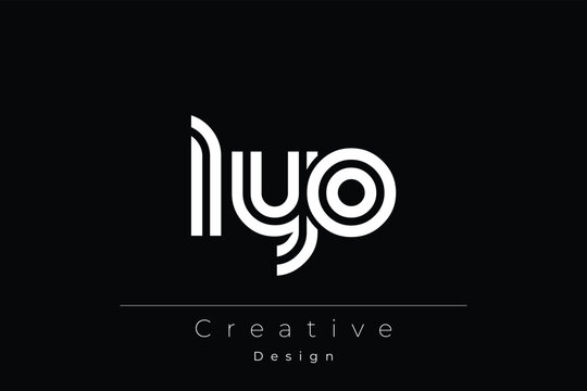 LYO Creative Unique Modern Letter Logo Design