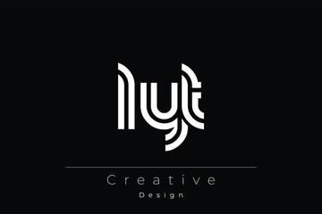 LYT Creative Unique Modern Letter Logo Design