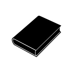 Blue Book Closed Hardcover Design Transparent Background