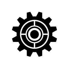 Gear Cog Industrial Machine Symbol Transparent Background