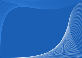 abstract blue background with waves