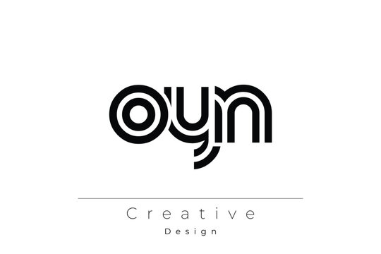OYN Creative Unique Modern Letter Logo Design