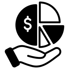 Ratio Value Icon, Mini Illustration Relate To Capital Market, Market Research. Use For Modern Concept, Ui, Ux Web And App Development.