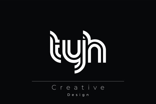 TYH Creative Unique Modern Letter Logo Design