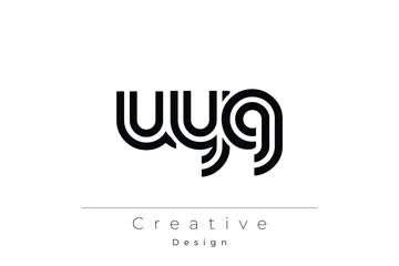 UYG Creative Unique Modern Letter Logo Design