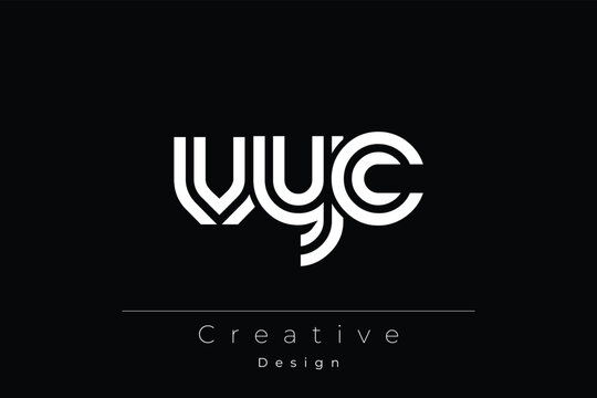 VYC Creative Unique Modern Letter Logo Design