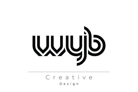 WYB Creative Unique Modern Letter Logo Design