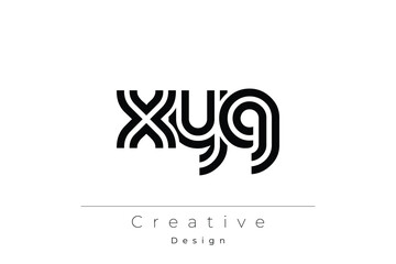 XYG Creative Unique Modern Letter Logo Design