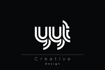 YYT Creative Unique Modern Letter Logo Design