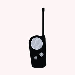 Radio Set Transceiver with Antenna Receiver 01.eps