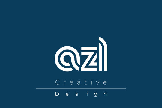 AZL Creative Unique Modern Letter Logo Design