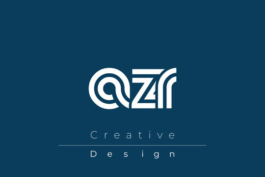 AZR Creative Unique Modern Letter Logo Design