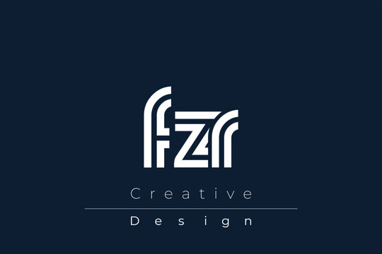 FZR Creative Unique Modern Letter Logo Design