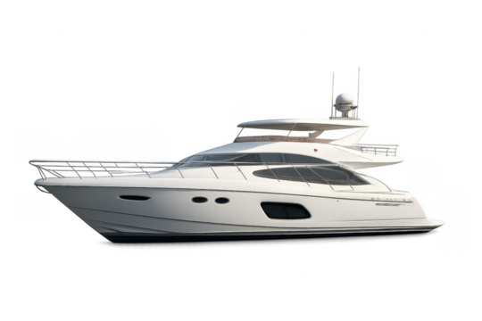 Luxury yacht boat showing modern marine transportation