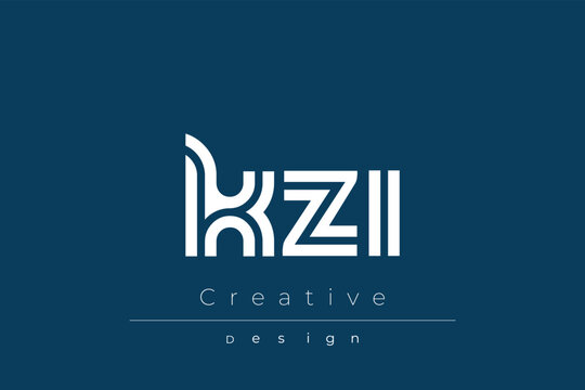 KZI Creative Unique Modern Letter Logo Design