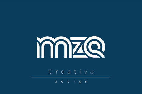 MZE Creative Unique Modern Letter Logo Design