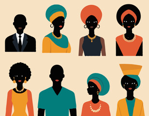 Black community a group of African people, human rights, fight racism