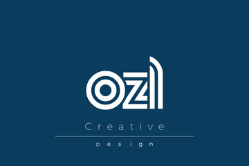 OZL Creative Unique Modern Letter Logo Design