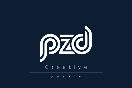 PZD Creative Unique Modern Letter Logo Design