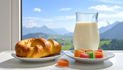 Breakfast with a view