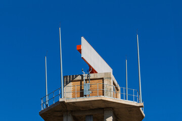 radar military radio outdoors, airport surveillance radar, defense products, surveillance doppler planer radar details,