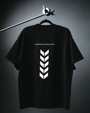 Playera cineasta, cinematografo, playera negra