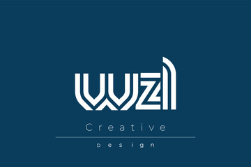 WZL Creative Unique Modern Letter Logo Design