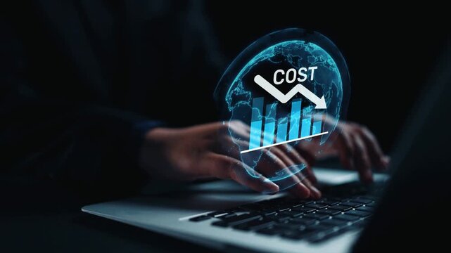 Cost reduction and cost saving through digital transformation, business cost optimization, operational cost reduction, financial savings, and resource efficiency strategies for business success. Elide