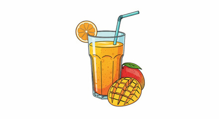 glass of orange juice