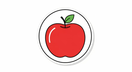 red apple icon