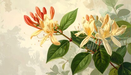 A delicate floral still life