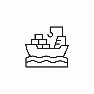 shipping shit icon sign vector