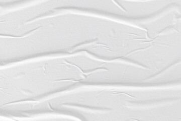 Realistic Glued White Paper Background Texture