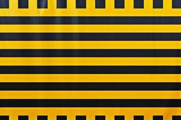 yellow hazard stripes