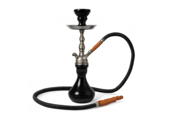Hookah water pipe with hose for smoking shisha