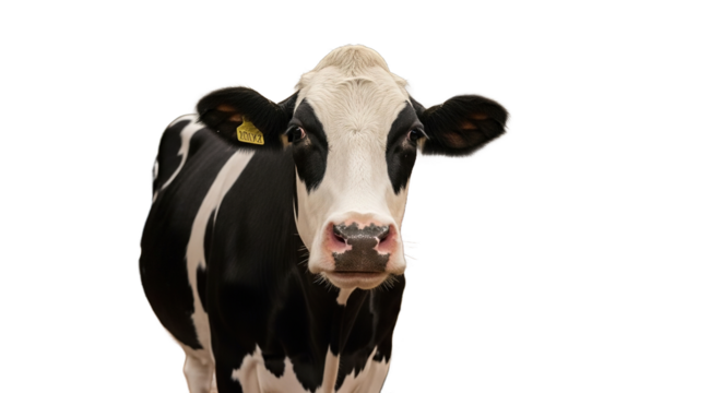 A cow stands inside a living room with a couch and coffee table.