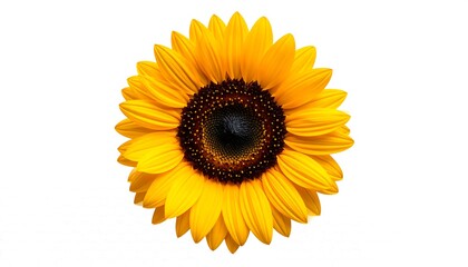 Fototapeta premium Close-up of a vibrant sunflower (1)