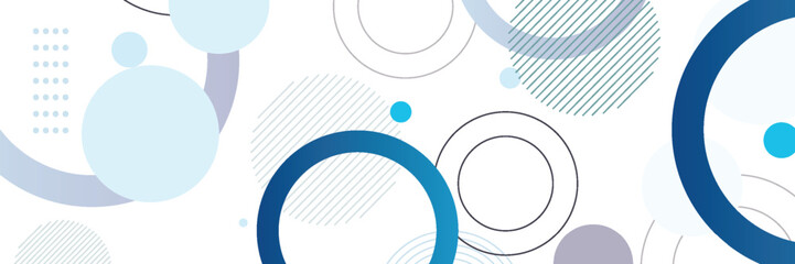geometric abstract background.blue gradations.circle effect style.shape line.