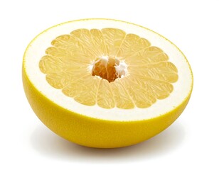 Close-up of a grapefruit half