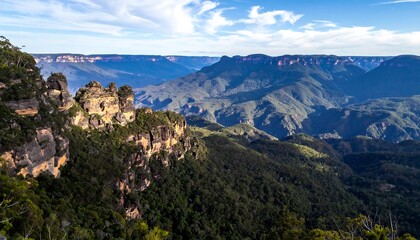Panoramic mountain vista (3)
