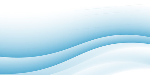 Blue and white business wave banner background.  modern trendy design, creative, illustration, website, cover, flayer,