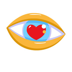 vector illustration of a heart symbol
