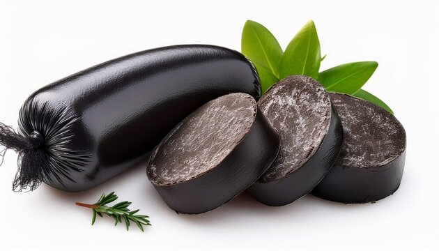 Boudin Noir Sur Fond Blanc