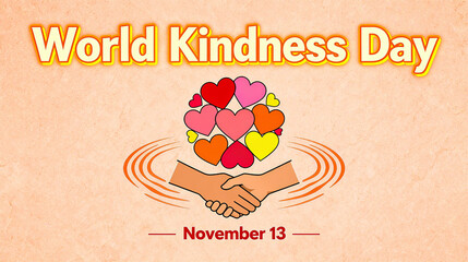 Love, handshake, and holiday text represent the concepts of World Friendship Day and collective goodwill, and are suitable for the promotion of collective goodwill on Friendship Day.
