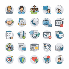 social media icons