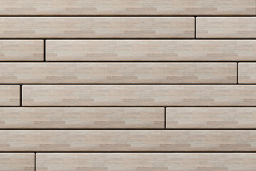 Obraz premium 3d light engineered wood wall planks Background. minimal interior concept. maple boards, linear cladding, wooden paneling for product mockup isolated background. 3d render.