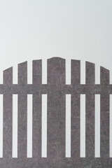 paper gate or fence