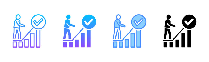 Self Actualization Multi Style Icon Set